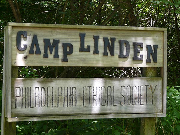 Camp Linden sign